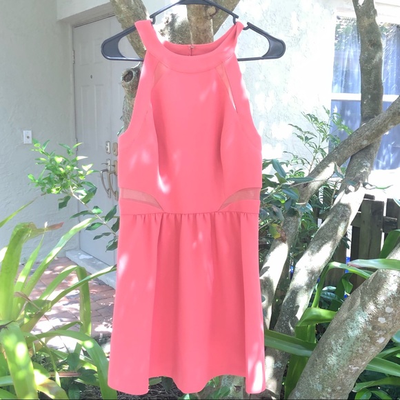 BCBGeneration Dresses & Skirts - NWOT BCBGENERATION Pink Cocktail Dress w Cutouts